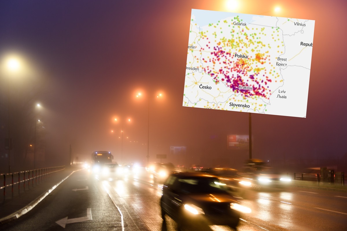 Alarm smogowy w Polsce. Zanieczyszczone powietrze zabija 50 tys. osób rocznie