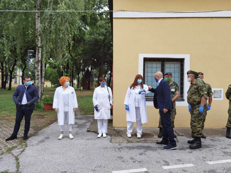 Vojnomedicinski centar Novi Sad, kovid bolnica 