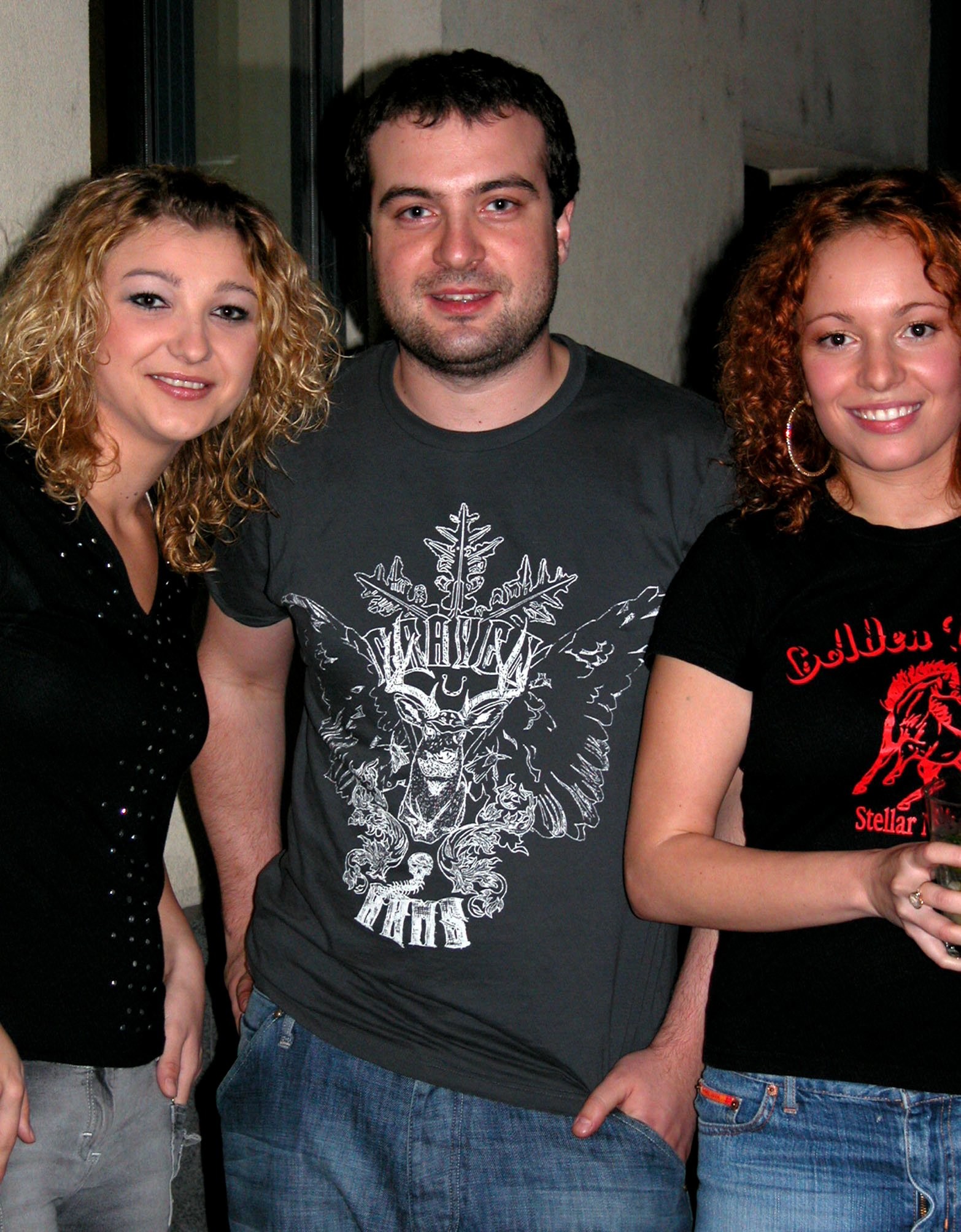 Ivan Tásler a jeho vtedajšia priateľka Vera Wisterová (vpravo).