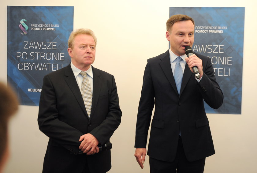 Janusz Wojciechowski, europoseł PiS, a dawniej prezes NIK i sędzia wspierał w kampanii prezydenckiej Andrzeja Dudę