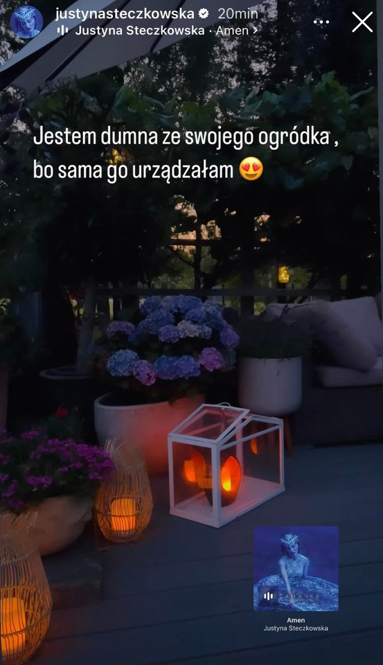 Justyna Steczkowska na Instagramie