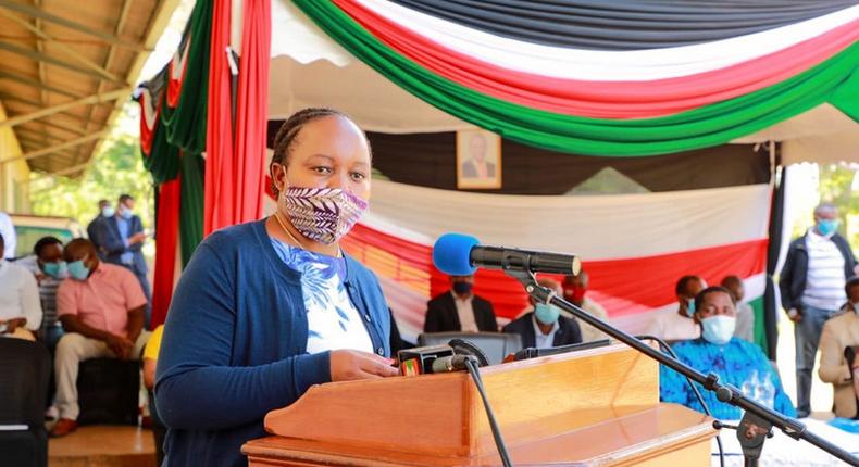 Kirinyaga Governor Anne Mumbi Waiguru during a recent official function in her county