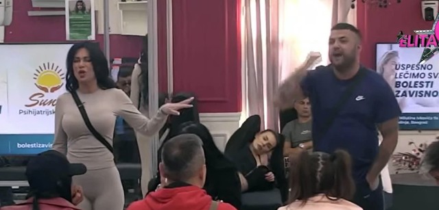 Stanija Dobrojević i Asmin Durdžić (Foto: Screenshot TV Pink)