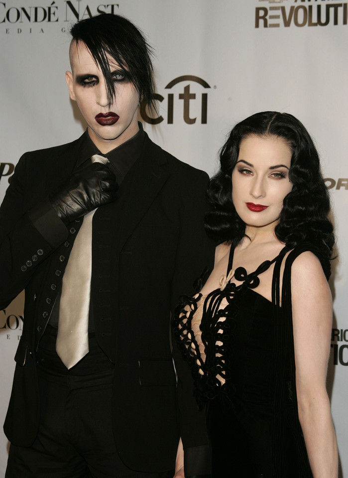 Marilyn Manson i Dita von Teese