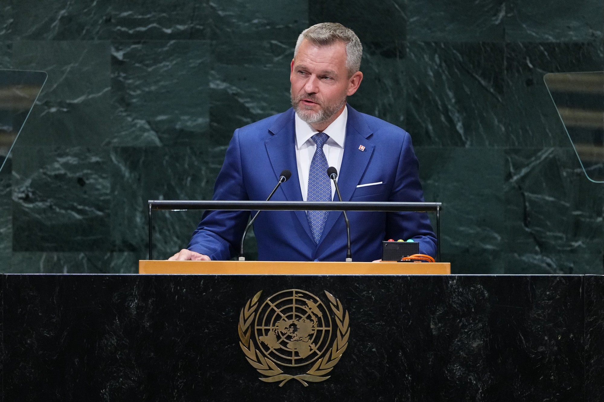 Prezident Slovenskej republiky Peter Pellegrini.