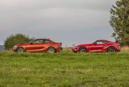 BMW M2 Competition vs Toyota GR Supra - chce się żyć - TEST