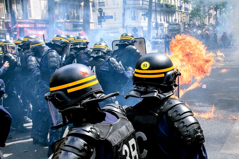 FRANCE MAY DAY (Labor Day Protests in Paris)