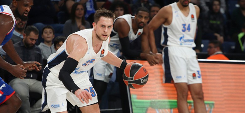 Euroliga koszykarzy: Ponitka pomógł Zenitowi wygrać z Baskonią
