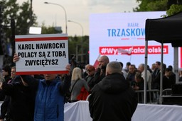 Wybory prezydenckie 2025: "Przegrzana kampania" i "zmęczenie skandalami". Poparcie Karola Nawrockiego impregnowane na afery