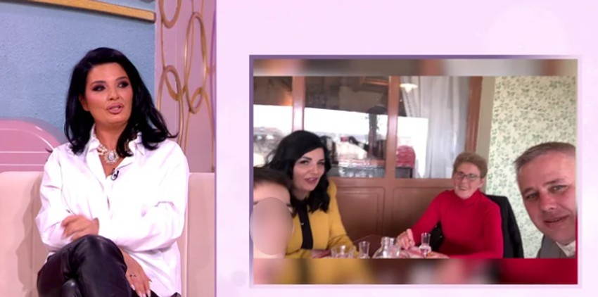 Milena sa sinom, svekrvom i Igorem