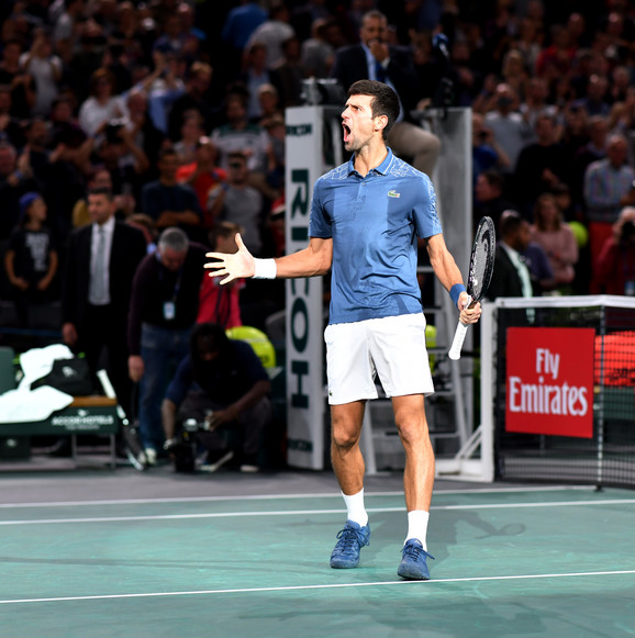 Novak Đoković u polufinalnom duelu protiv Rodžera Federera