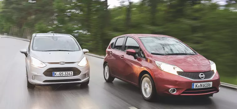 Vany w poręcznym formacie: Ford B-Max kontra Nissan Note