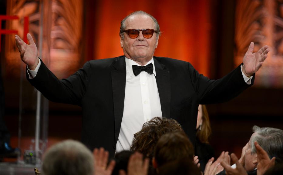 Hosszú idő után kapták ismét lencsevégre Jack Nicholsont. Fotó: Getty Images