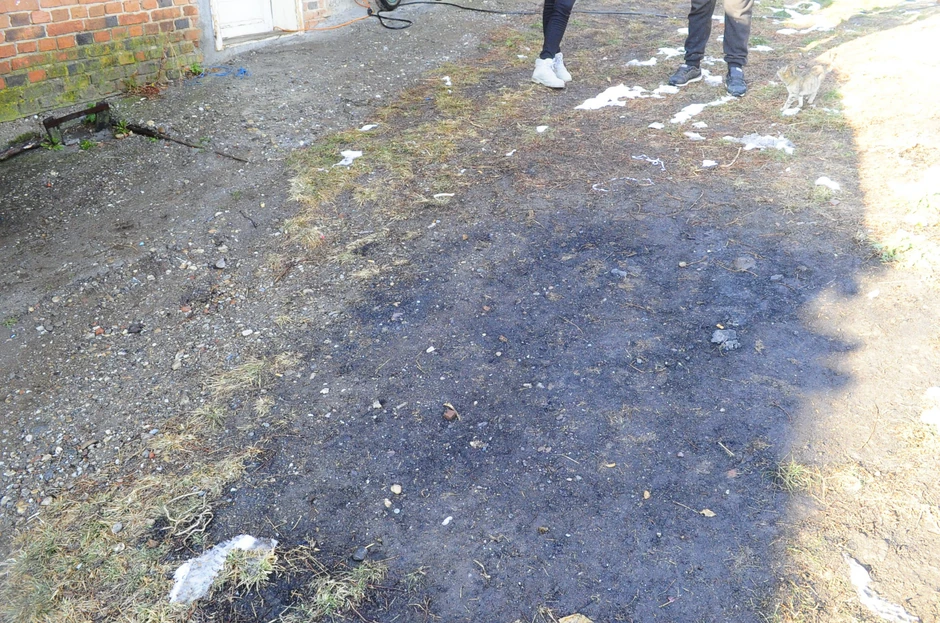 Mesto na kom je Goran zapalio svoje stvari