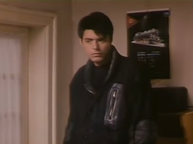 Igor Pervić kao Borko u filmu "Noć u kući moje majke" Žarka Dragojevića 1991. godine