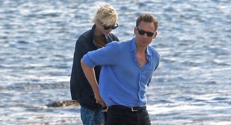 Taylor Swift and Tom Hiddleston