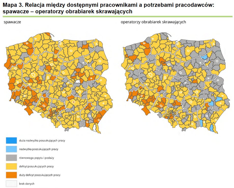 Poszukiwane zawody w branży produkcyjnej w 2020 r. z badania "Barometr zawodów"