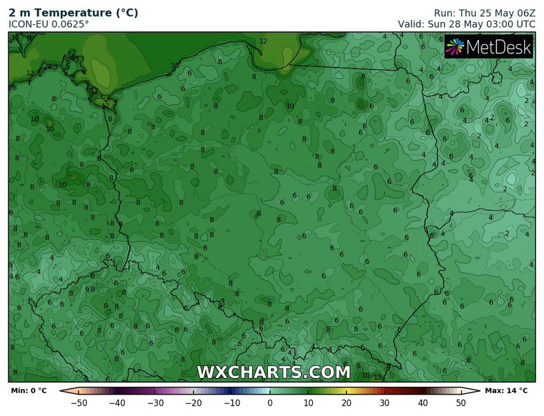 Noce będą zimne. Punktowo niewykluczone są nawet przymrozki!