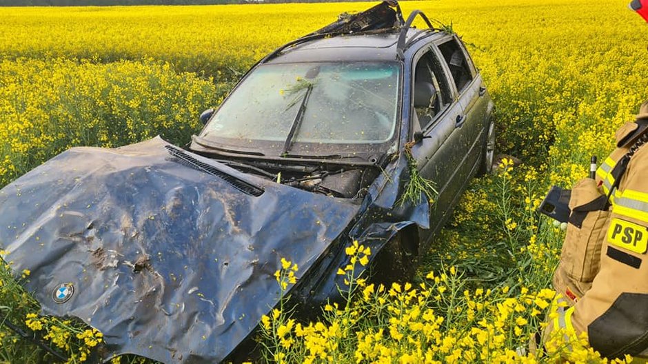 Wypadek na terenie Powiatu Łobeskiego. Nie żyje kierowca