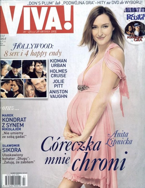 Anita Lipnicka na okładce "Vivy!"