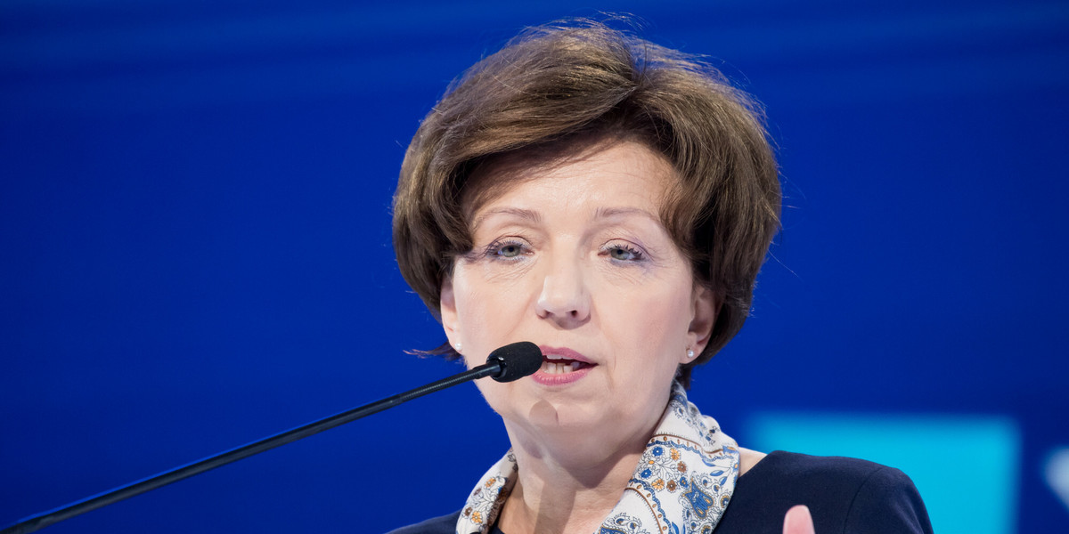 Minister rodziny i polityki społecznej Marlena Maląg.