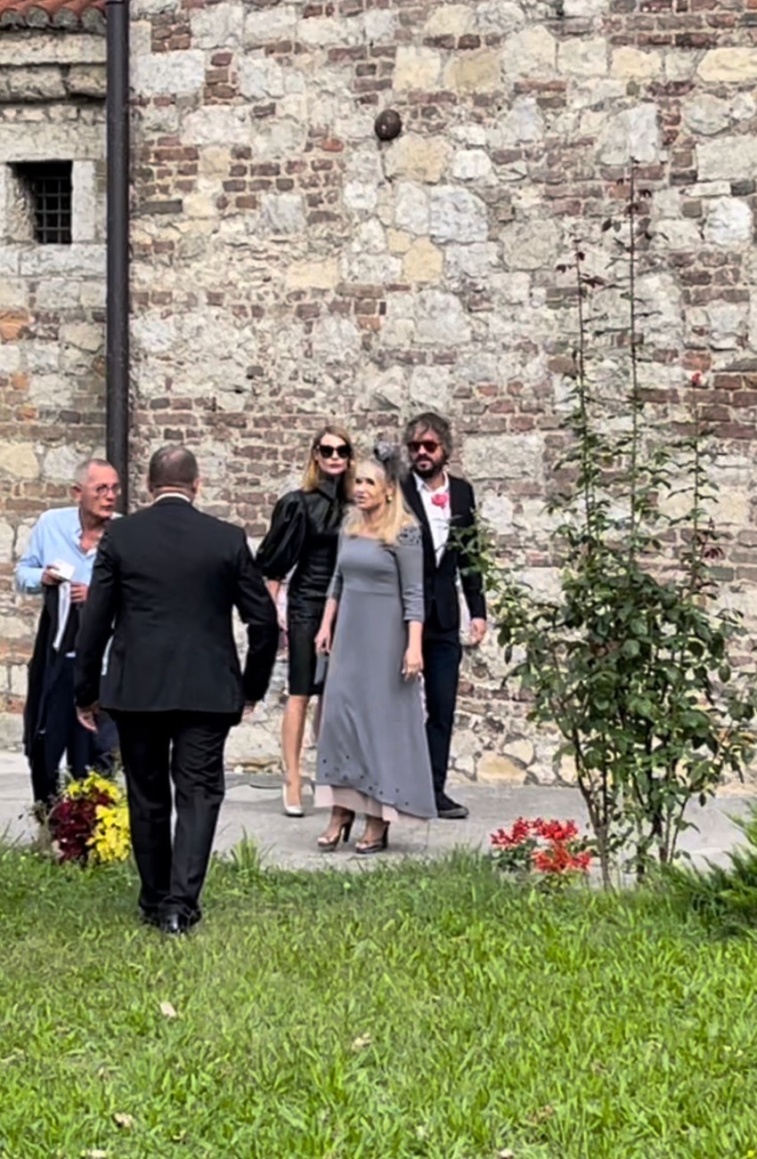 Anica Dobra na venčanju ćerke