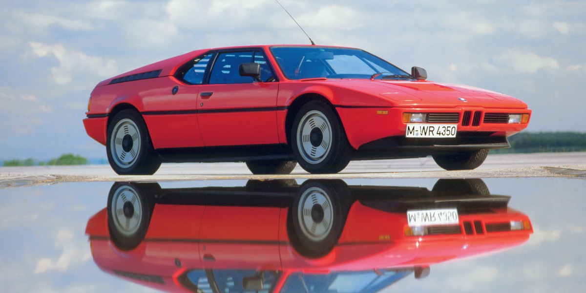 BMW M1. Zdjęcie z 1979 roku