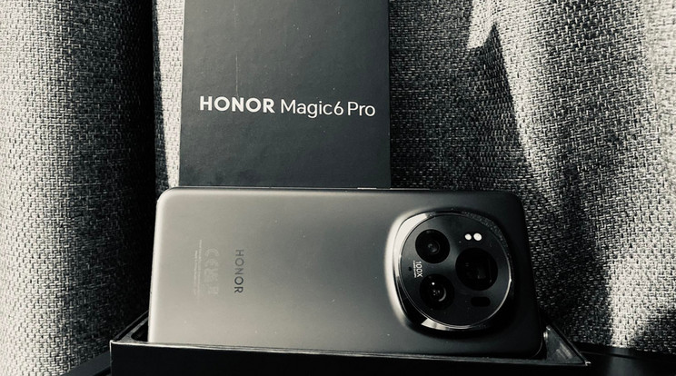 Minden ízében csúcskategóriás készülék lett a Honor Magic6 Pro / Fotó: Blikk