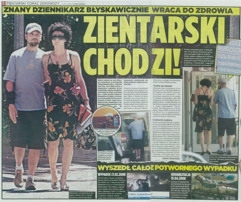 Zientarski znowu chodzi!