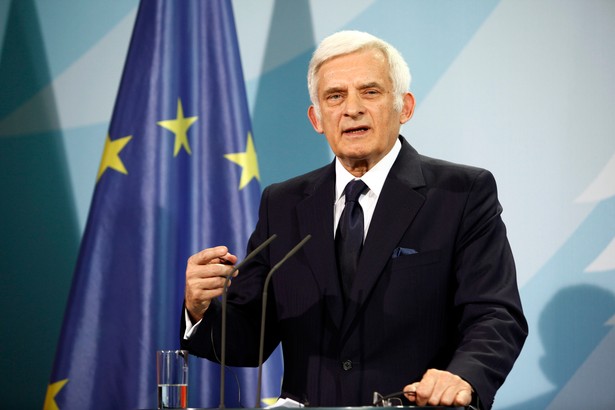 Jerzy Buzek, przewodniczący PE. Fot. Bloomberg