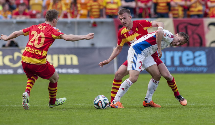 Jagiellonia - Górnik Zabrze 3:2. Jaga coraz bliżej podium!