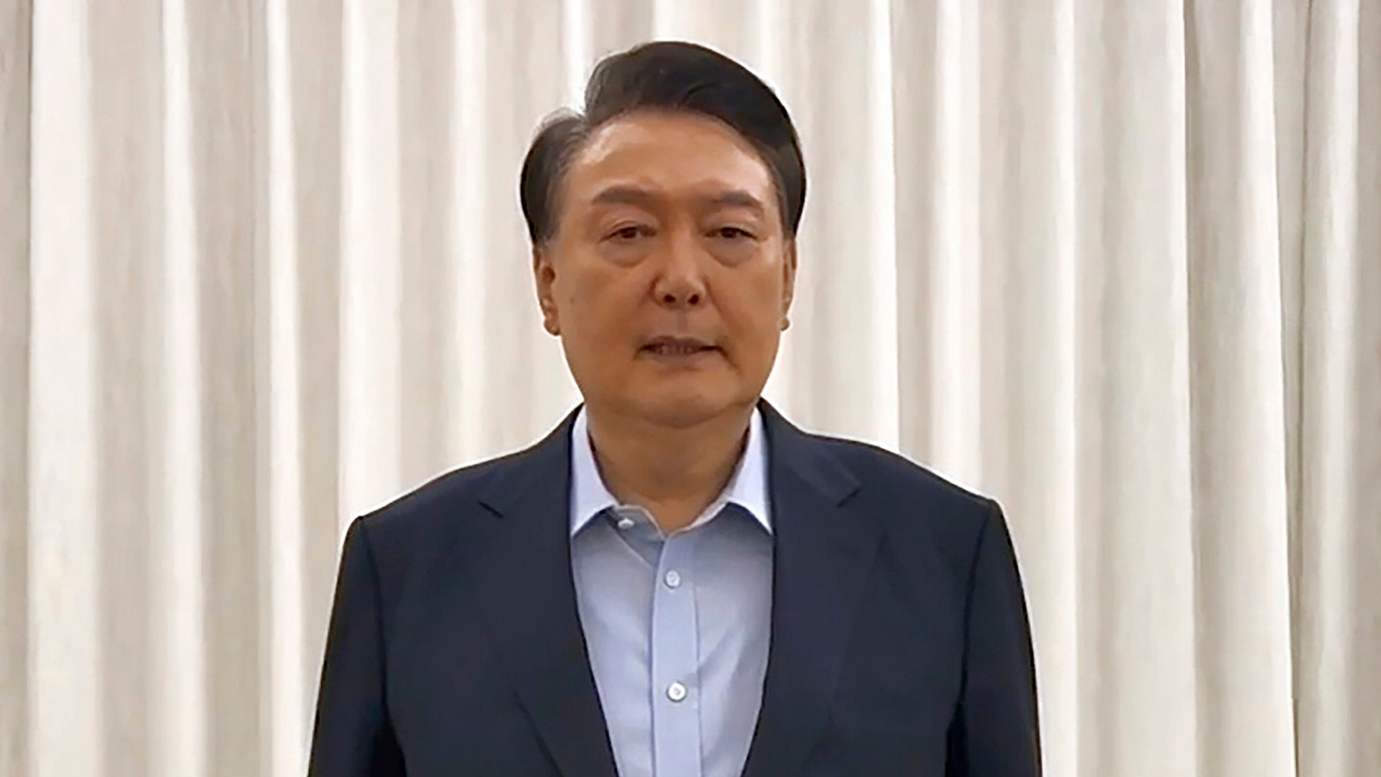 Odvolaný juhokórejský prezident Jun Sok-jol.