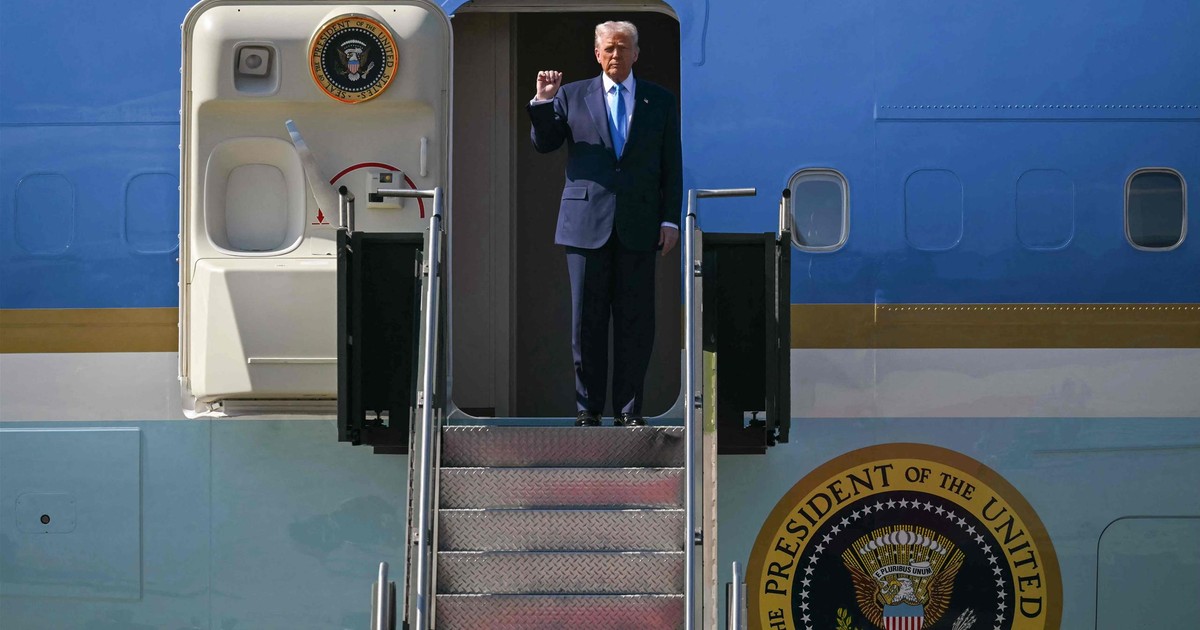 Donald Trump naprawdę to powiedział. Ameryka oburzona po nagraniu z pokładu Air Force One