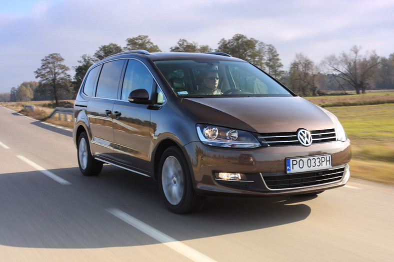 Sharan 2.0 TDI DSG Highline: VW przestał być sknerą