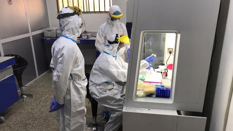 Nigeria confirms 544 new coronavirus cases. [Twitter/@NCDCgov]