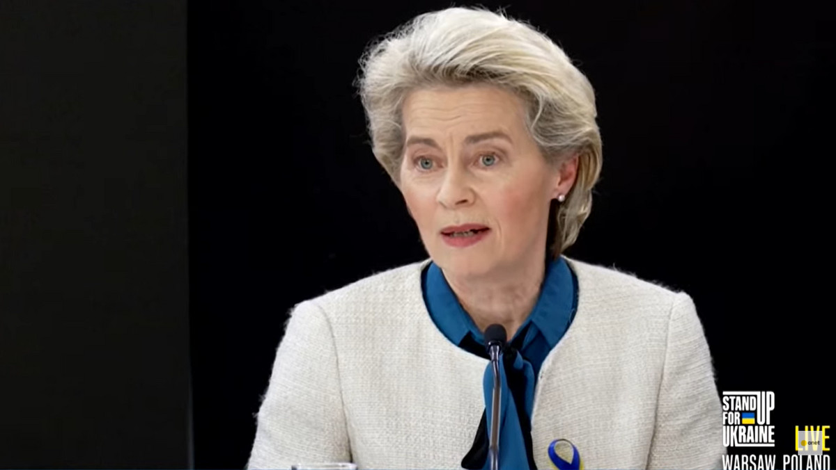 Ursula von der Leyen dziękuje Polakom za pomoc uchodźcom z Ukrainy