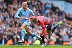 Erling Haaland przełamał się w meczu z Evertonem