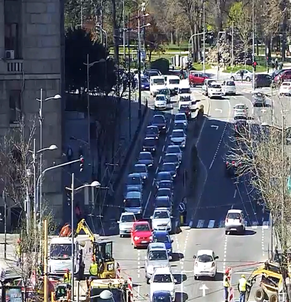 Gužve na putevima, Beograd