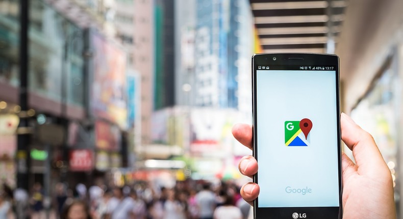 google maps phone