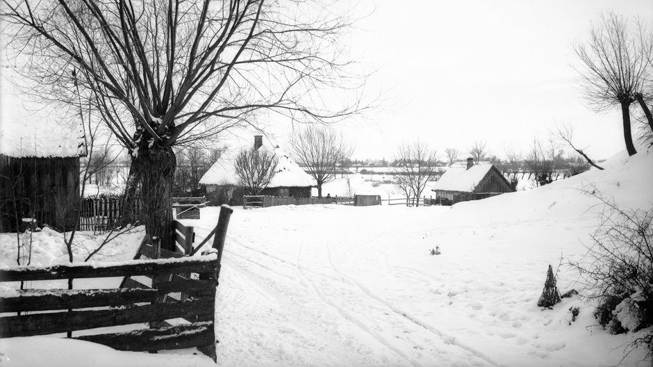 Zima na wsi