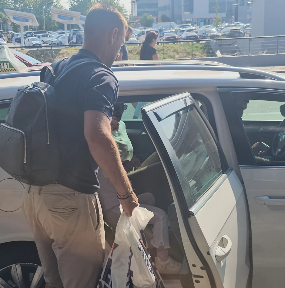 Katarina Grujić i Marko Gobeljić, paparaco