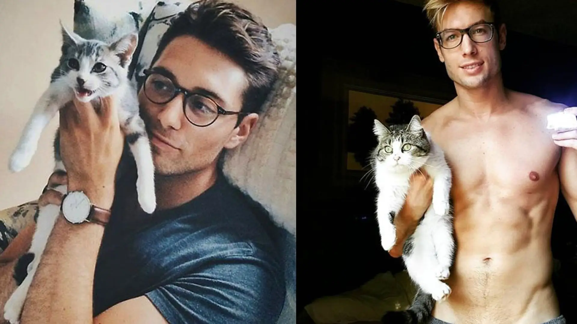 #HotDudesWithKittens, czyli przystojniacy z kociątkami, którzy robią furorę na Instagramie