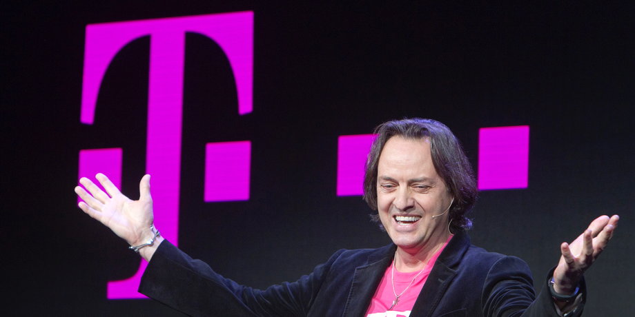T-Mobile US CEO John Legere.