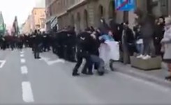 O tę sytuację Obywatele RP mają pretensje do policji. WIDEO z marszu ONR