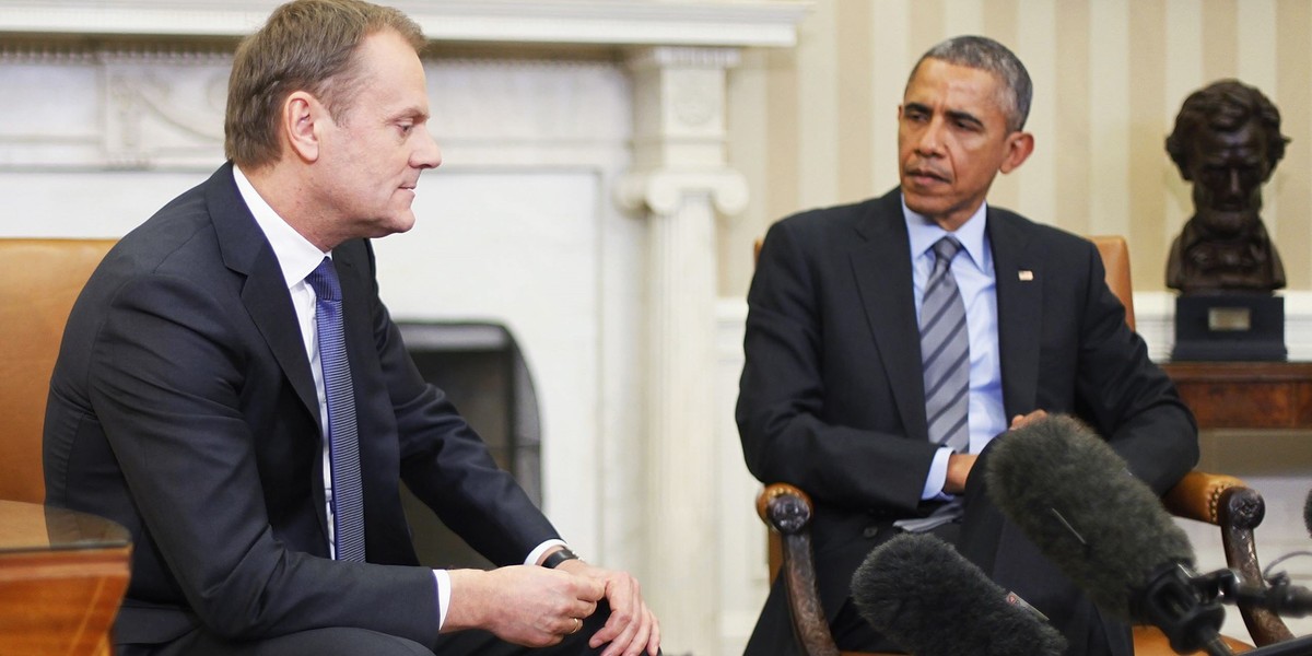 Tusk spotkał się z Obamą