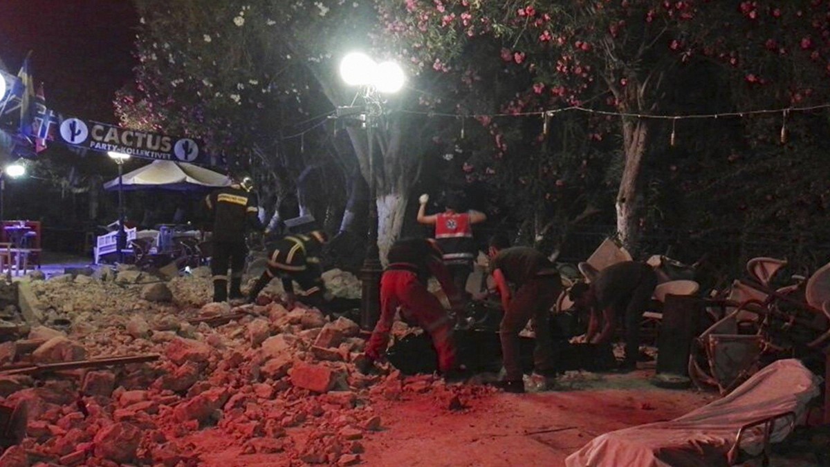 Two deaths from earthquake-related damage on island of Kos