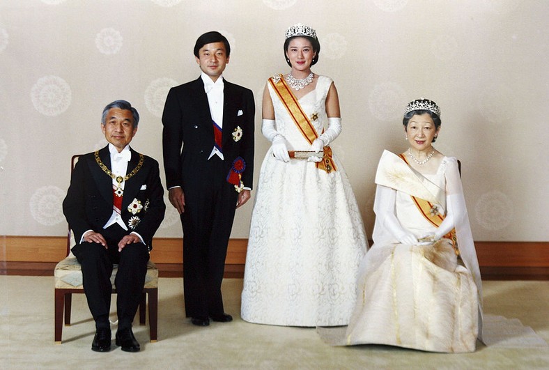 Ślub księcia Naruhito i księżnej Masako w 1993 roku