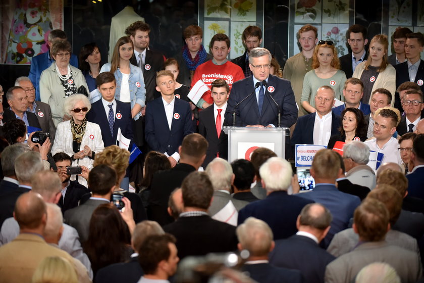 Komorowski już nie kusi zgodą i bezpieczeństwem