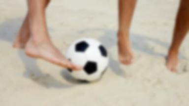 Piękny gol w plażowej piłce nożnej