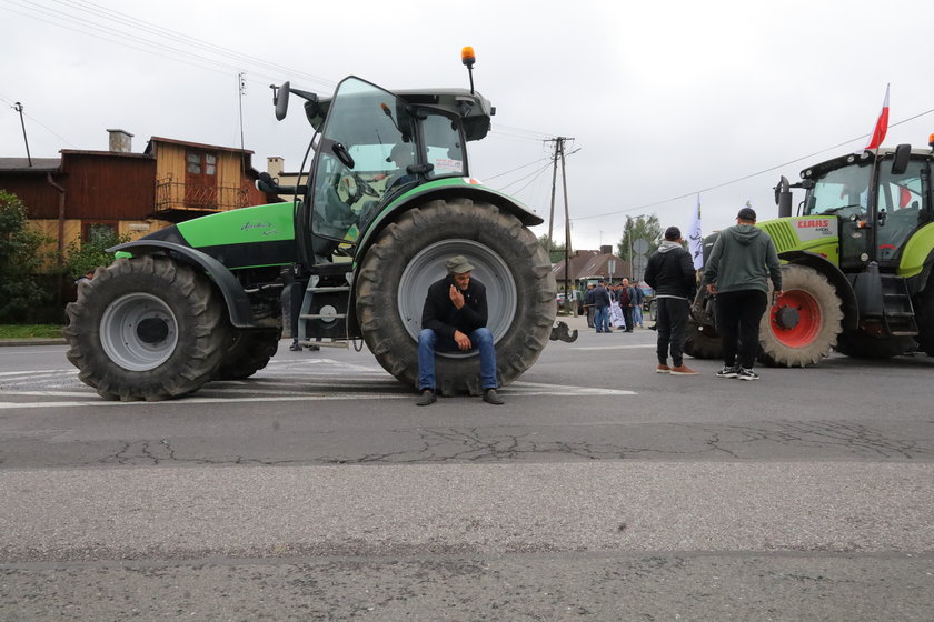 Protesty rolników Agrounii